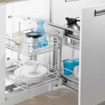 Types and selection skills of kitchen cabinet basket slide rails