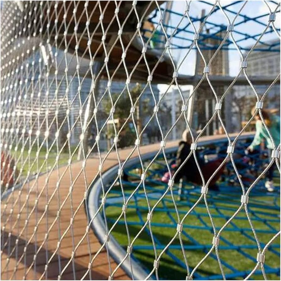 Which is better, stainless steel rope net or nylon net?