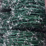 How is barbed wire made?